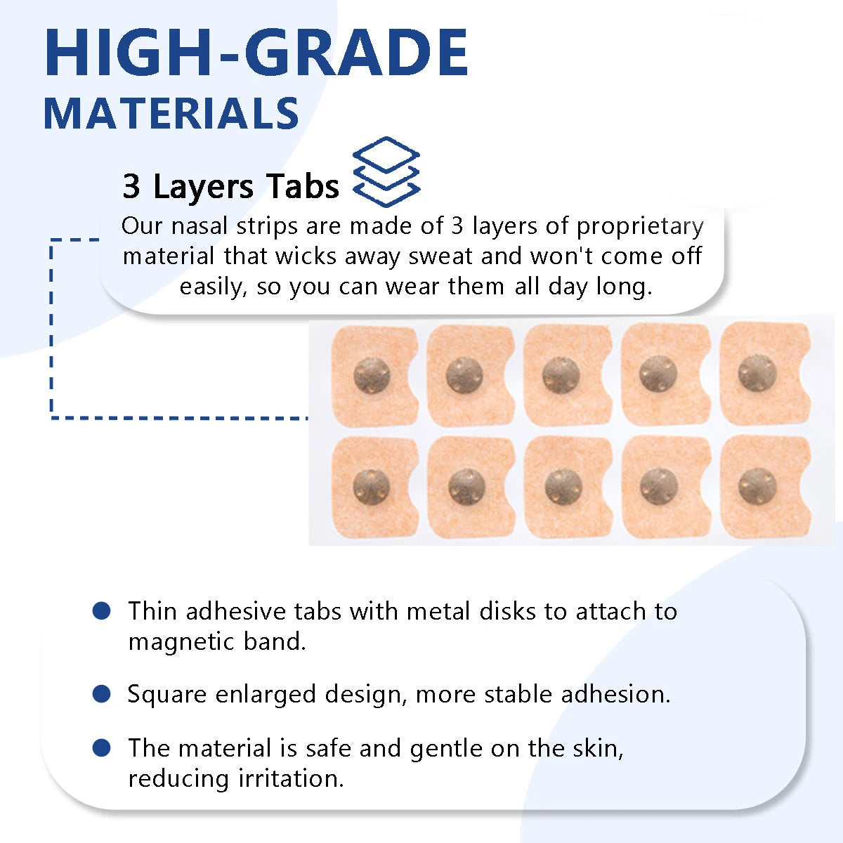 Nasal Breathing Dilators Starter Kits,Anti-snoring Nasal Strips,Magnetic Nose Strips,Increase Sports Air Improve Sleeping