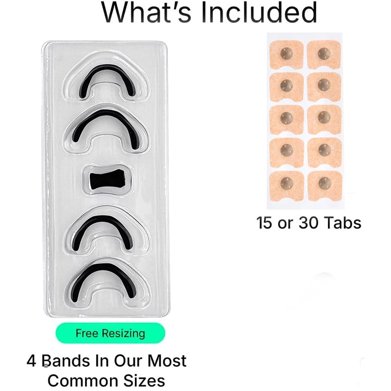 Nasal Breathing Dilators Starter Kits,Anti-snoring Nasal Strips,Magnetic Nose Strips,Increase Sports Air Improve Sleeping